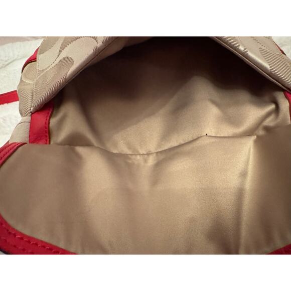 Coach F28902 Signature Stripe Hot pink Buckle Shoulder Bag - Picture 11 of 14